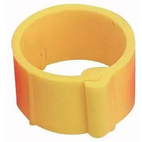 Produktbild von Chick'A Clip-Ringe für Hühner Gelb 12 mm 25 Stück