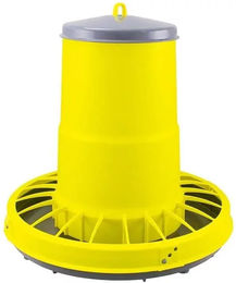Chick'A Compacta Futtertrog für Geflügel aus Kunststoff in Gelb - 22 l – Bild 1 von 2