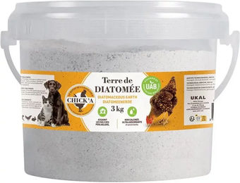 Produktbild von Chick'A Diatomeenerde Deodorant für Hühner aus Naturmaterial 3000g