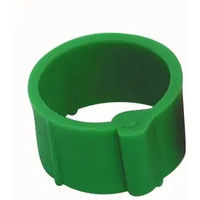 Produktbild von Chick'A Geflügelclipringe aus Kunststoff 16mm Grün 100 Stück