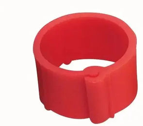 Chick'A Geflügelclipringe aus Kunststoff 16mm Rot 100 Stück – Bild 1 von 2