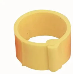 Chick'A Geflügelclipringe aus Kunststoff für Hühner 16mm Gelb 100 Stück – Bild 1 von 2