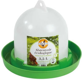 Chick'A Geflügeltränke aus Kunststoff für Hühner und Wildvögel 3,5 Liter – Bild 1 von 5