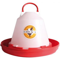 Produktbild von Chick'A Geflügeltränke aus Kunststoff mit Henkel für Hühner - 10 l