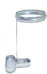 Produktbild von Chick'A Kaninchentränke Huf Flaschenhalter Silber