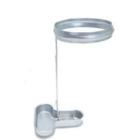 Produktbild von Chick'A Kaninchentränke Huf Flaschenhalter Silber