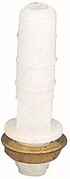 Chick'A Keramik Accessoire für rechten Auslass-Trinkbrunnen für Geflügel in Weiß – Bild 1 von 1