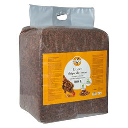 CHICK'A Kokoseinstreu Natur Braun für Hamster Kaninchen und Meerschweinchen 1 L - 100 l – Bild 1 von 8