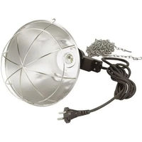 Produktbild von Chick'A Lampenhalter für Stallbeleuchtung aus Edelstahl in Silber/Grau IPX4