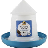 Produktbild von Chick'A Mountain Konische Futterkrippe für Geflügel aus Kunststoff