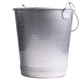 Produktbild von Chick'A Multifunktionaler Aluminiumeimer mit Ausguss in Grau und Silber - 12 l