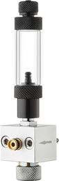 Produktbild von Chihiros CO2 Druckminderer Pro Erweiterung aus Metall in Silber