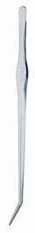 Produktbild von Chihiros Gebogene Pinzette aus Edelstahl Silber 33 cm
