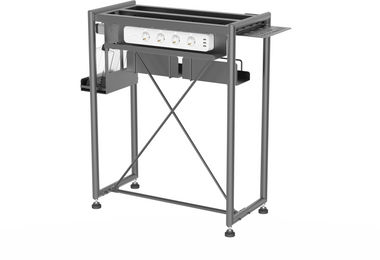 Chihiros Metallschrank in Stahlgrau 60x30 cm – Bild 1 von 3