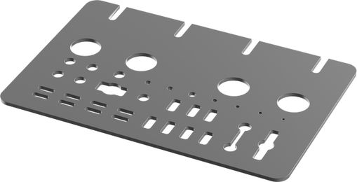 Produktbild von Chihiros Tools Rack Halterung für Metallschrank Grau 1 Stück