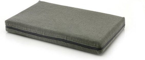 CHILL THE DOG Hundematte orthopädisch aus Bio-Hanf und Kokos-Latex grau Größe M – Bild 1 von 3