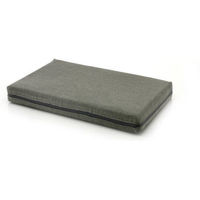 Produktbild von CHILL THE DOG Hundematte orthopädisch aus Bio-Hanf und Kokos-Latex grau Größe M