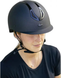 Produktbild von Choplin Aero Reithelm Unisex Schwarz 55/57 cm