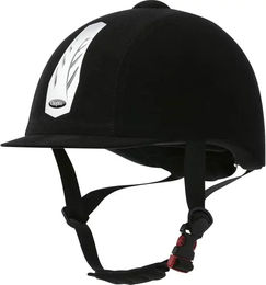 Choplin Aero Reithelm Unisex verstellbar Schwarz Größe 52-54 – Bild 1 von 6