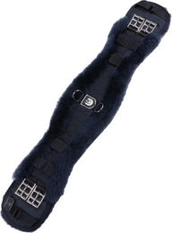 Christ Kurz-Konturgurt mit Lammfell in Schwarz oder Blau – Bild 1 von 2