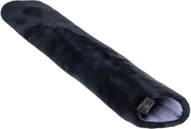 Produktbild von Christ Lammfell-Gurtschoner aus Wolle in Grau oder Schwarz für Sattelzubehör - 50 cm