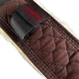 Produktbild von CHRIST Nasenriemenschoner Turnier aus Lammfell für Pferde