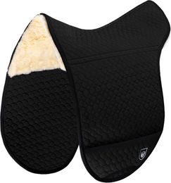Christ Satteldecke Champ für Fellsättel Basic Plus & Premium Plus für Warmblut in Schwarz oder Natur – Bild 1 von 2