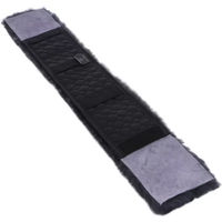 Produktbild von Christ Sattelgurtschoner Universal aus echtem Lammfell Grau 77cm