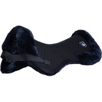 Produktbild von Christ Sattelpad-Rand Ultra Lammfell Schwarz für Warmblut/WB