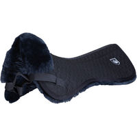 Produktbild von Christ Sattelpad Ultra für Warmblut in Schwarz aus Wolle