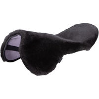Produktbild von Christ Sattelsitzbezug Englisch aus Leder für Warmblut in Braun oder Schwarz