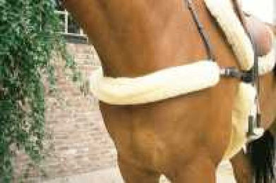 Produktbild von CHRIST Vorderzeugbezug aus Lammwolle mit Klettverschluss 75 cm