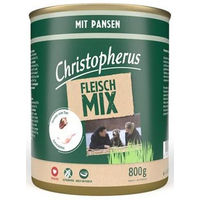 Produktbild von Christopherus Fleisch-Mix Hundefutter mit Pansen 6x 800 g - 6 x 800 g