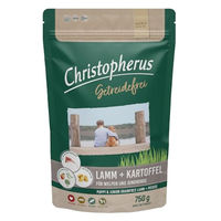 Produktbild von Christopherus Getreidefreies Hundefutter Lamm Sensitive für Welpen 750g - 750 g