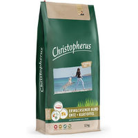 Produktbild von Christopherus Getreidefreies Hundefutter mit Ente und Kartoffel für erwachsene Hunde 2x12kg