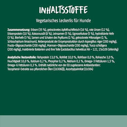 Christopherus Hund Belohnungssnack Crunchy Cracker Apfel mit Linsen Vegan Getreidefrei 125 g - 12 x 125 g – Bild 1 von 6