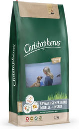 Christopherus Hundefutter Adult Getreidefrei Forelle und Insekt 12kg - 2 x 12 kg – Bild 1 von 2