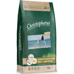 Christopherus Hundefutter Ente Getreidefrei Monoprotein Hypoallergen 4 kg - 4 kg – Bild 1 von 3