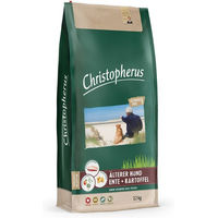 Produktbild von Christopherus Hundefutter Getreidefrei Ente und Kartoffel Senior 2x12kg