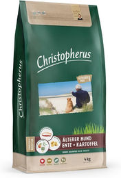 Christopherus Hundefutter Getreidefrei Ente und Kartoffel Senior 4kg - 4 kg – Bild 1 von 4