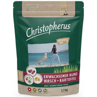 Produktbild von Christopherus Hundefutter Hirsch und Kartoffel 1,5 kg - 1,5 kg