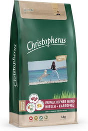 Christopherus Hundefutter Hirsch und Wild Getreidefrei Adult 4kg - 4 kg – Bild 1 von 4