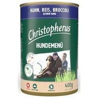 Produktbild von Christopherus Hundemenü Senior mit Huhn und hohem Fleischanteil 6x400g - 6 x 400 g