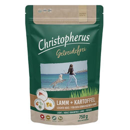 Produktbild von Christopherus Hundeschonkost Lamm und Kartoffel Adult Getreidefrei und Glutenfrei 750g