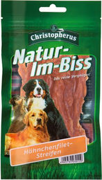 CHRISTOPHERUS Hundesnack Natur-Im-Biss Huhn mit hohem Fleischanteil und Monoprotein 70 g – Bild 1 von 1