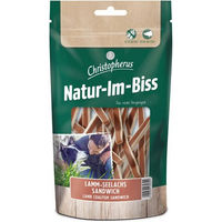 Produktbild von CHRISTOPHERUS Hundesnack Natur-Im-Biss Lamm und Seelachs 12 Beutel à 70 g - 12 x 70 g