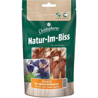 Produktbild von Christopherus Hundesnack Seelachs im Hähnchenmantel getreidefrei 70g - 12 x 70 g