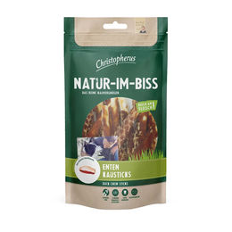 Produktbild von Christopherus Natur-Im-Biss Enten-Kausticks für Enten 3x70g