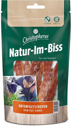 Produktbild von Christopherus Natur-Im-Biss Entenfiletstreifen Trockenfleisch für alle Altersstufen 3x70g