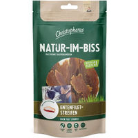 Produktbild von Christopherus Natur-Im-Biss Entenfiletstreifen Trockenfleisch getreidefrei und monoprotein 1500g
